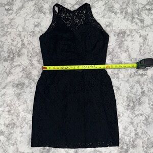 Alice + Olivia Black Lace for a Wedding guest Dress.